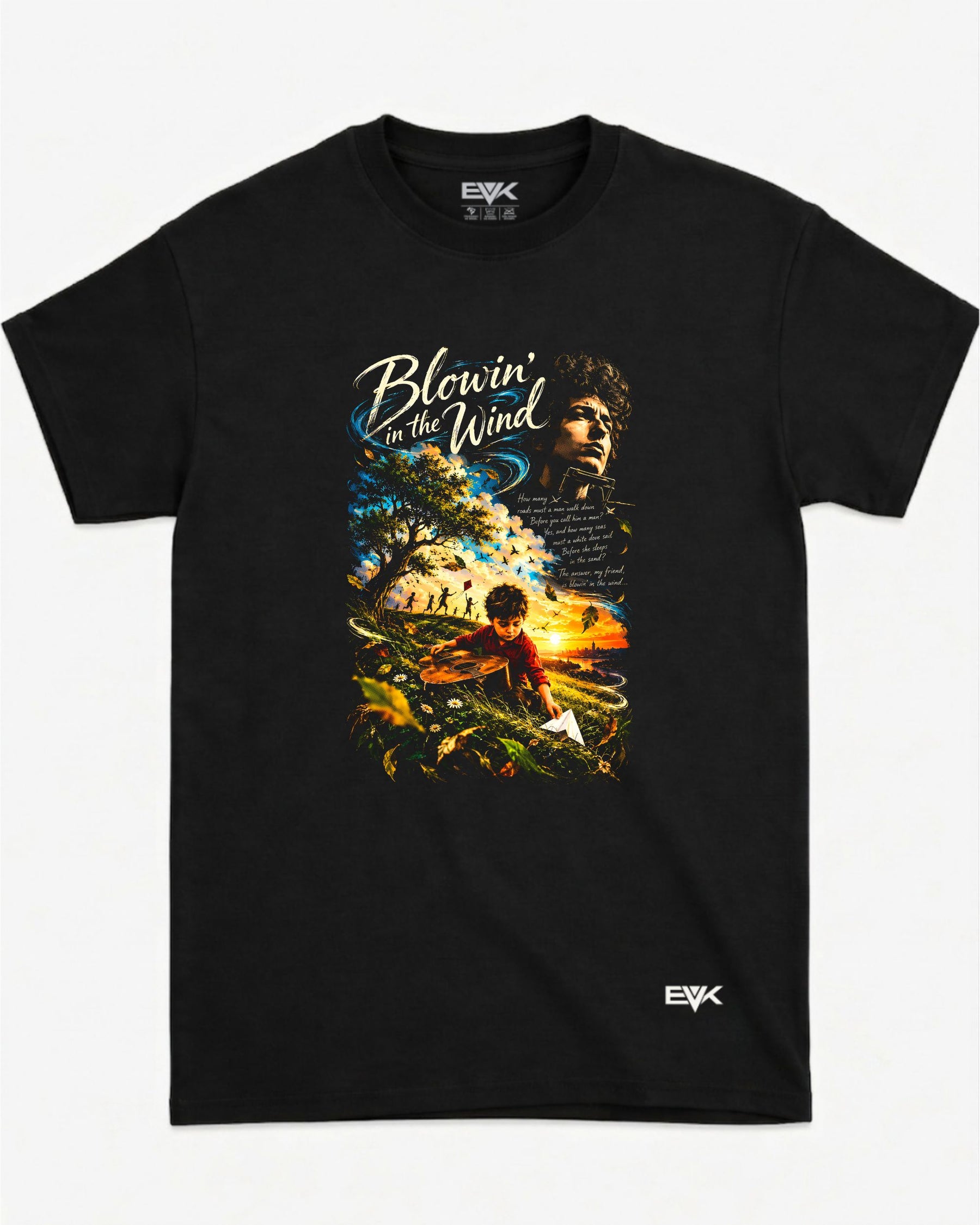 Camiseta Bob Dylan – Blowin’ in the Wind