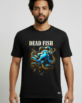 Camiseta Dead Fish – Blue Octopus