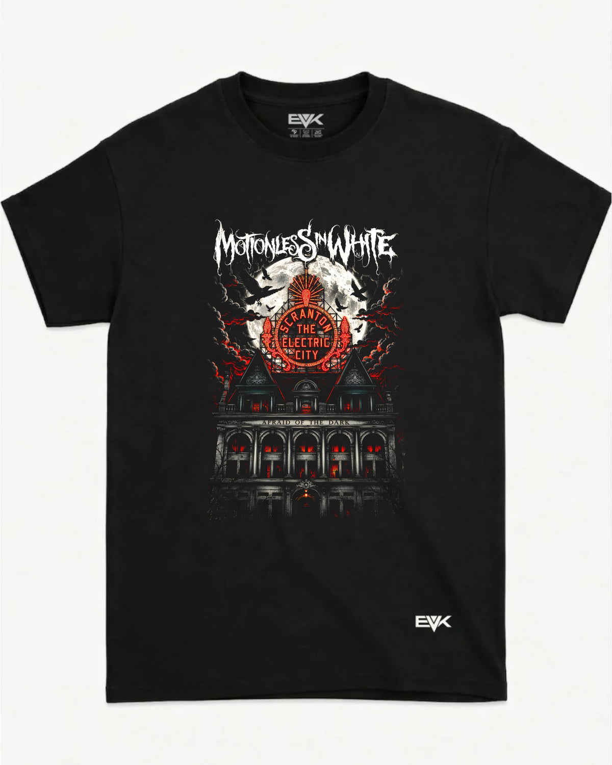 Camiseta Motionless in White – Scranton The Electric City