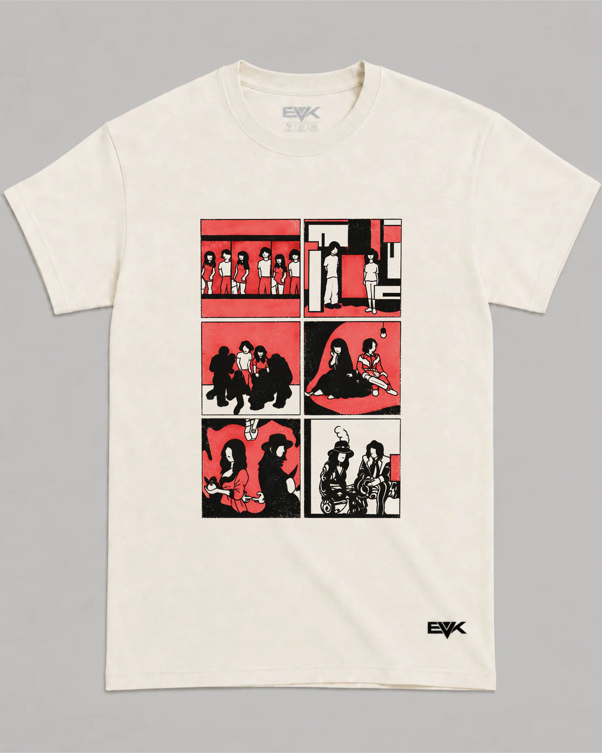 Camiseta Off-White The White Stripes – Videography