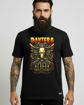 Camiseta Pantera – Steer Skull & CFH Serpents