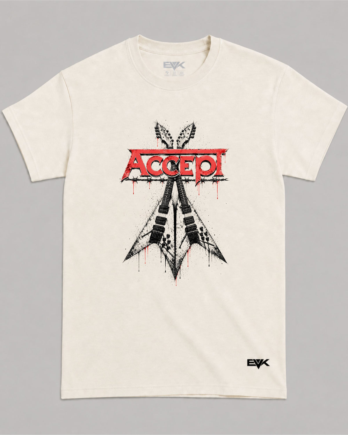 Camiseta Off-White Accept – Flying V