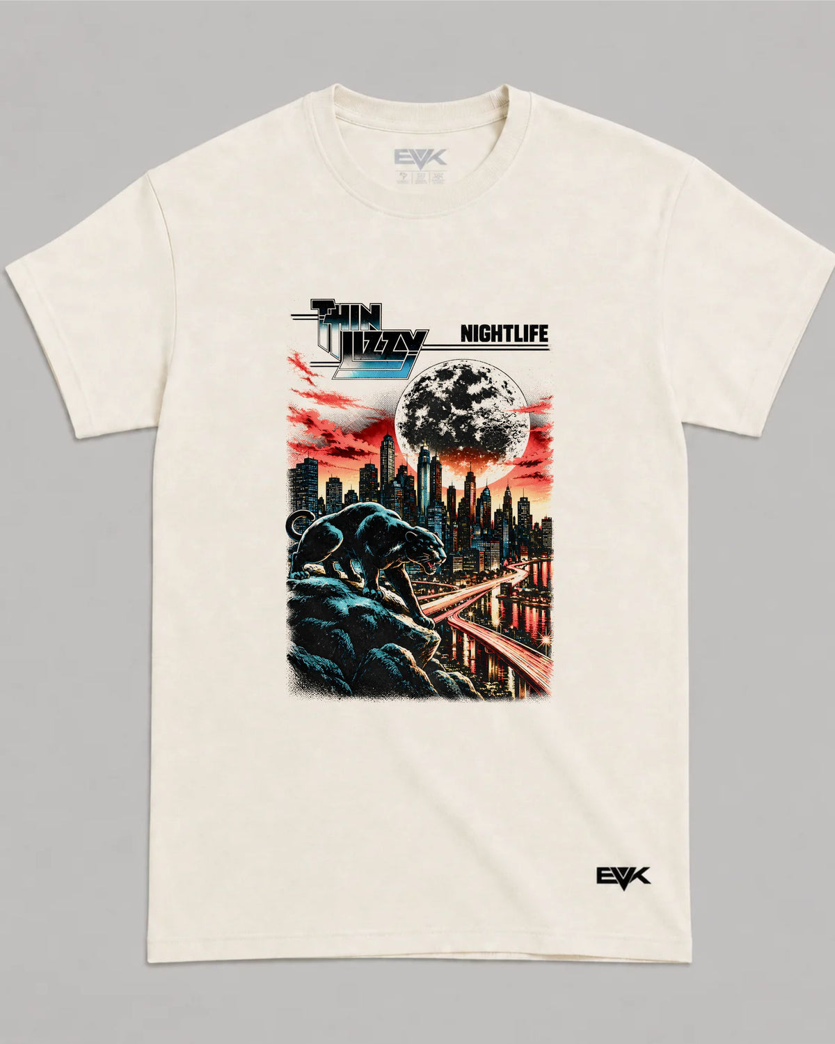 Camiseta Off-White Thin Lizzy – Nightlife