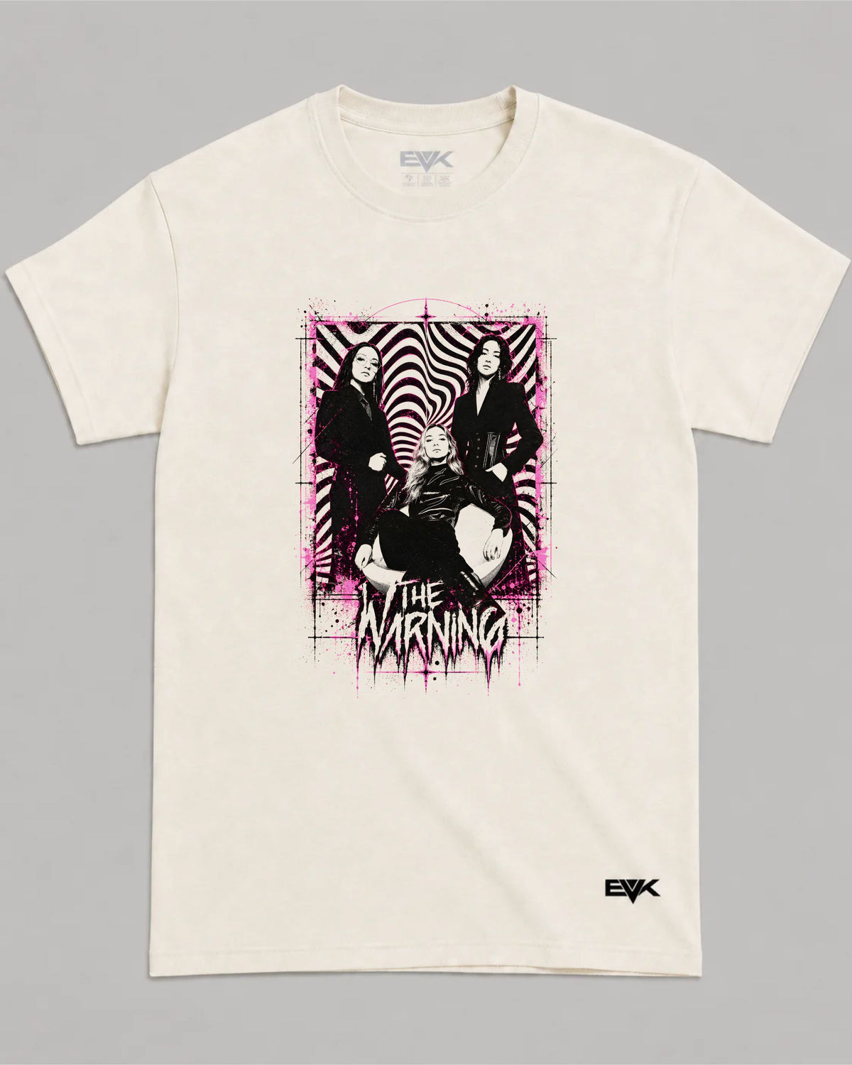 Camiseta Off-White The Warning – Vortex Sisters