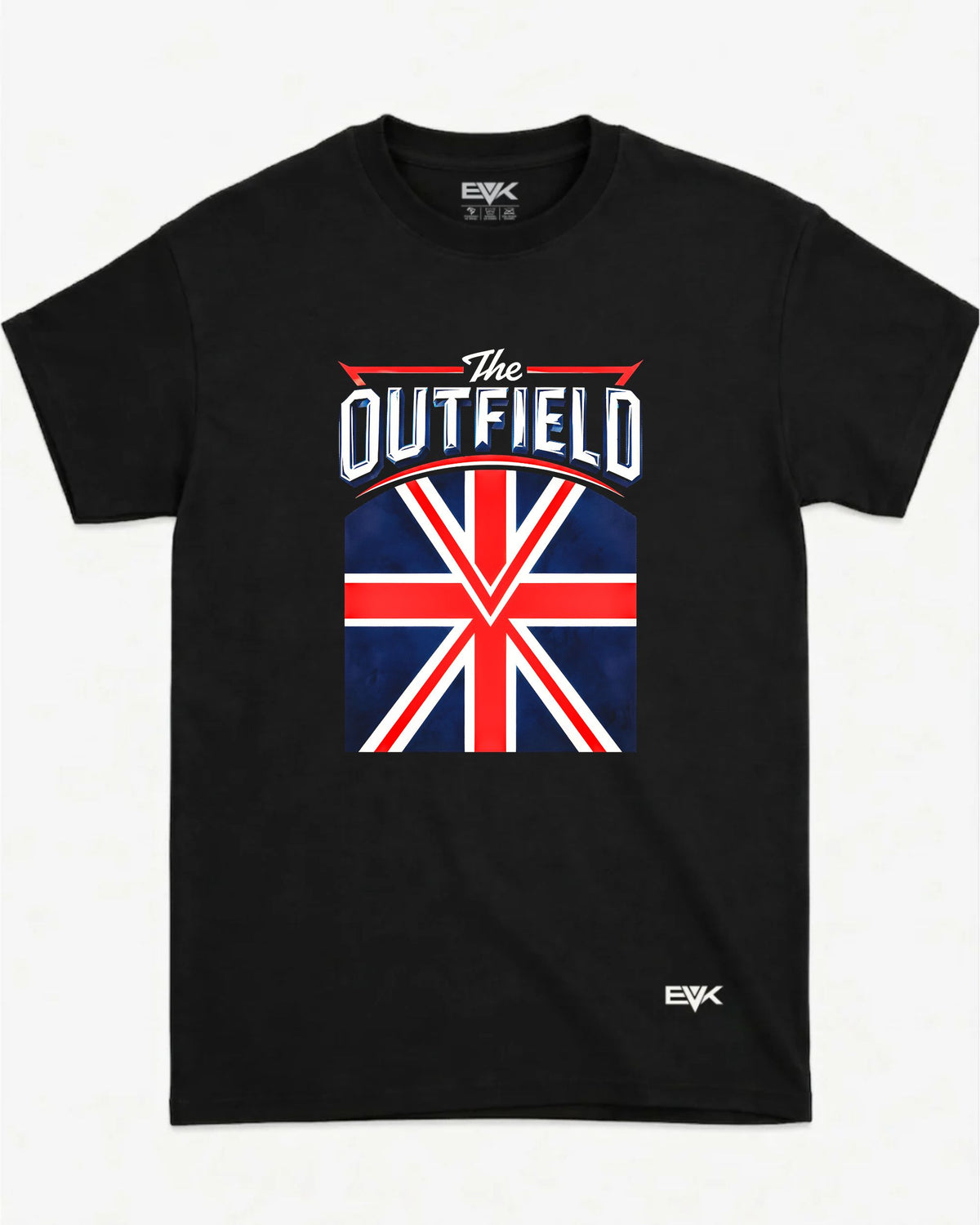 Camiseta The Outfield – Custom Union Jack Graphic