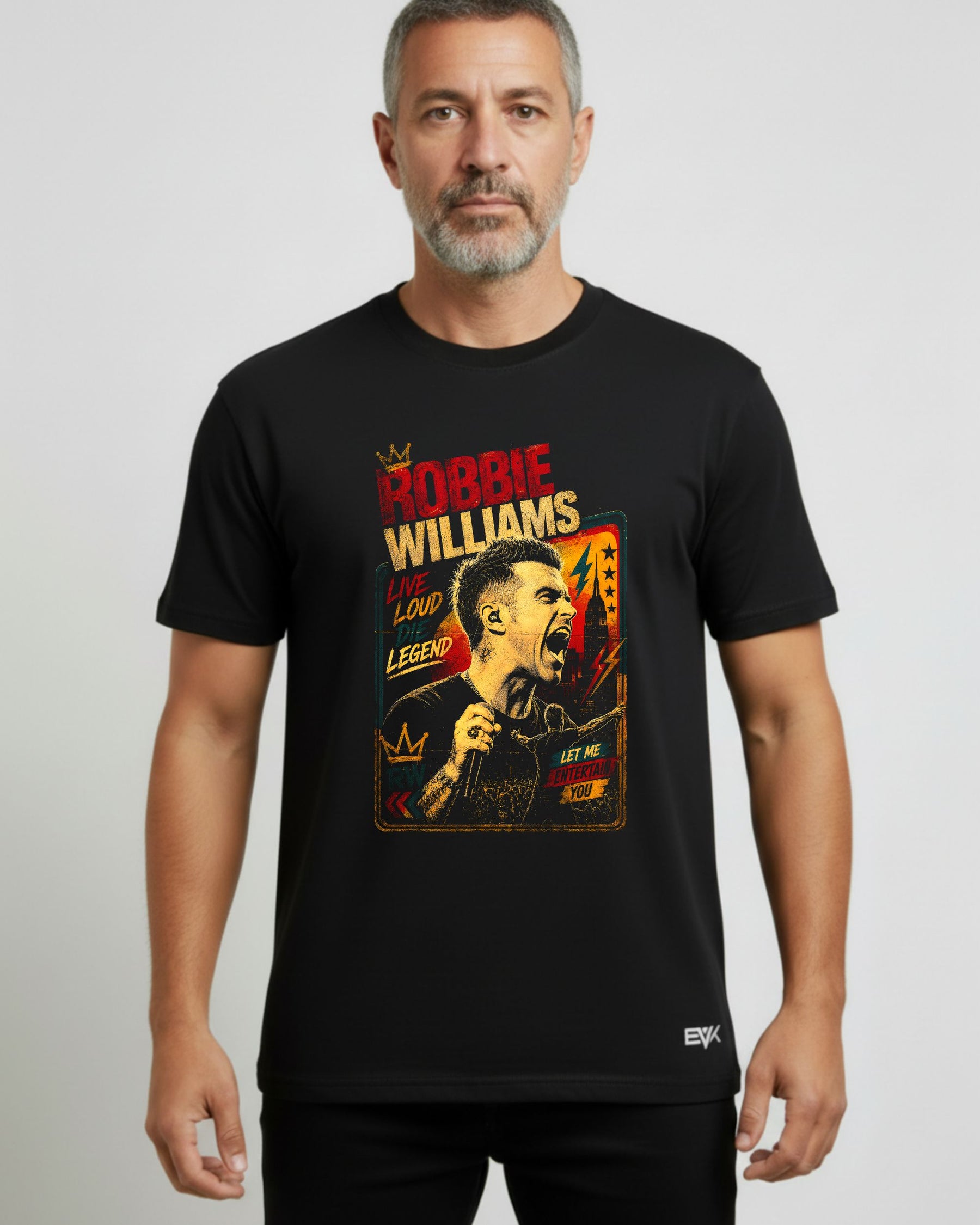 Camiseta Robbie Williams – Let Me Entertain You Vintage