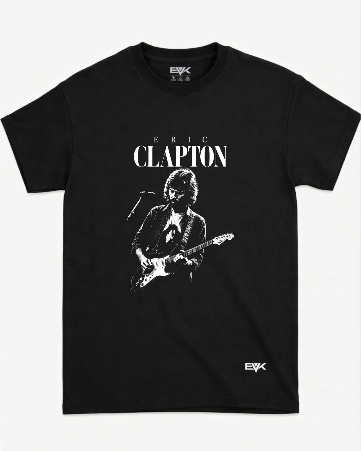 Camiseta Eric Clapton – Black and White