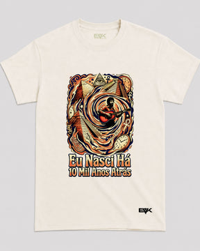 Camiseta Off-White Raul Seixas – Eu Nasci Há 10 Mil Anos