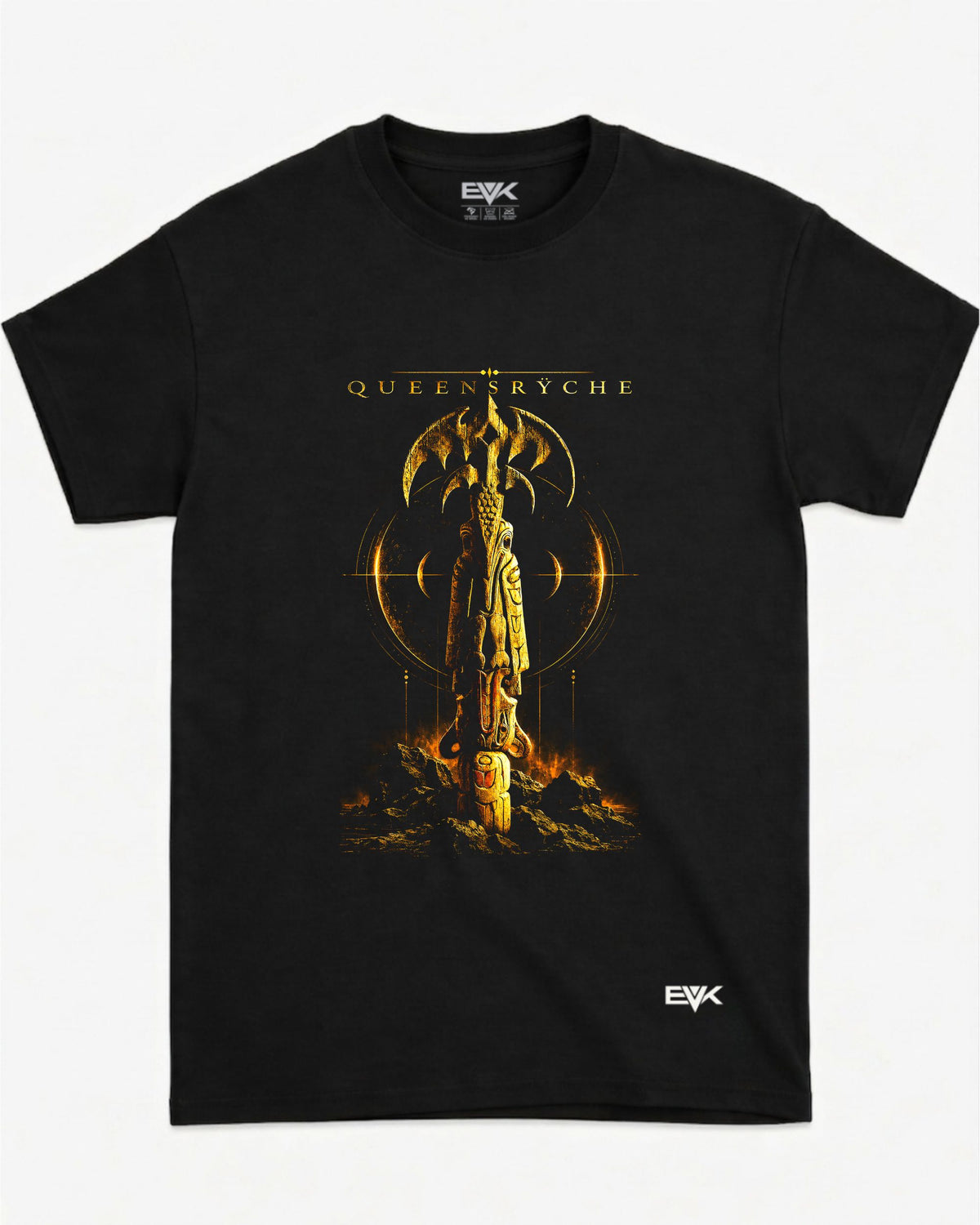 Camiseta Queensrÿche – Promised Land Totem Crest