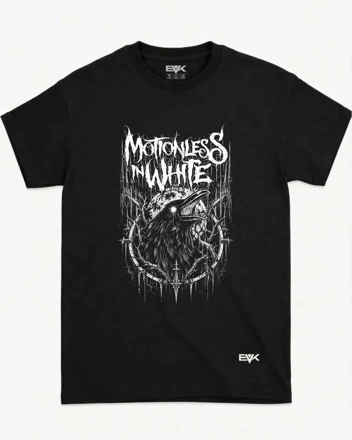 Camiseta Motionless in White – Gothic Raven