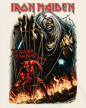 Camiseta Off-White Iron Maiden – The Number of the Beast