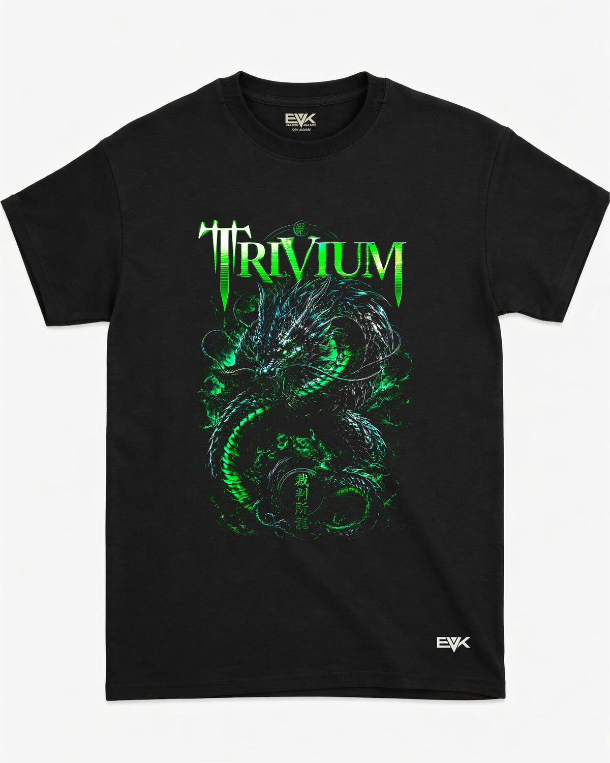 Camiseta Trivium – Emerald Dragon