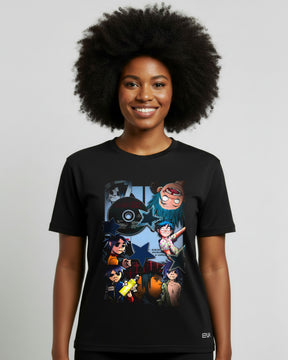 Camiseta Gorillaz – 2-D Collage