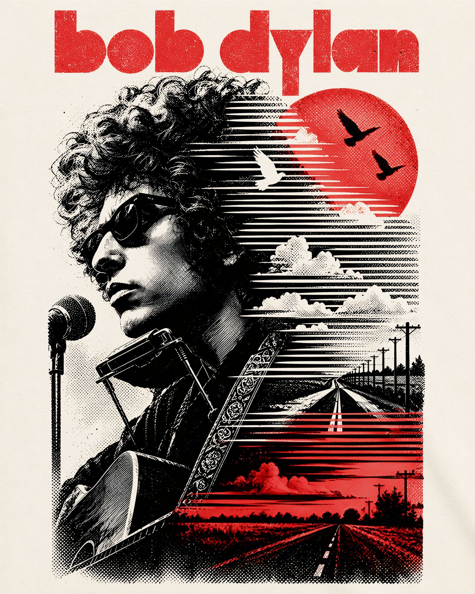 Camiseta Off-White Bob Dylan – Highway 61 Revisited
