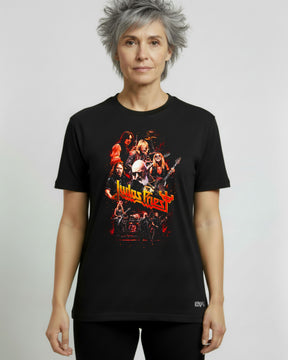 Camiseta Judas Priest – Fire Lineup