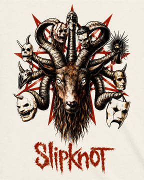 Camiseta Off-White Slipknot – Masquerade Tree