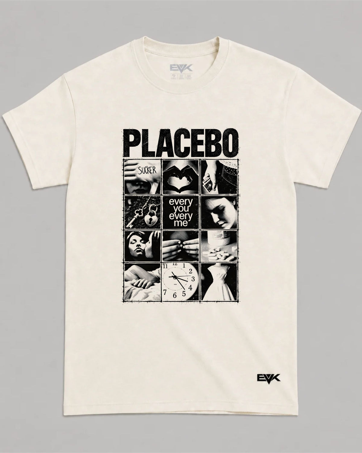 Camiseta Off-White Placebo – Every You Every Me