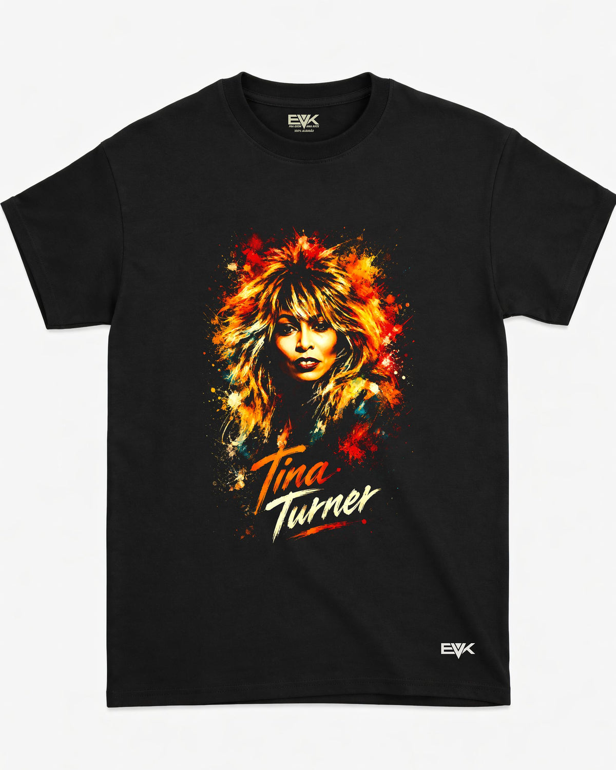 Camiseta Tina Turner – Aquarela