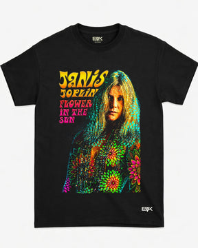 Camiseta Janis Joplin – Flower in the Sun