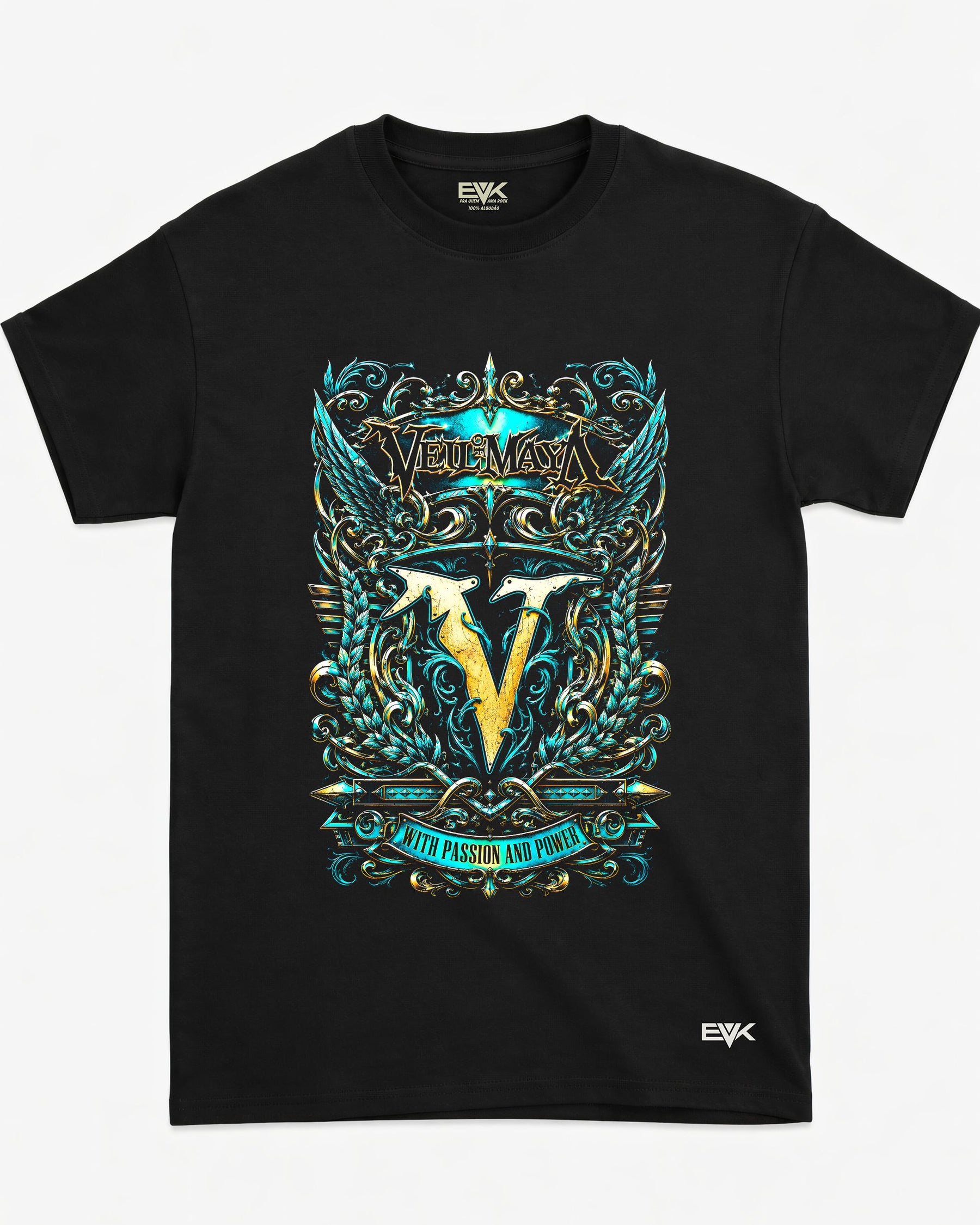 Camiseta Veil of Maya – With Passion And Power