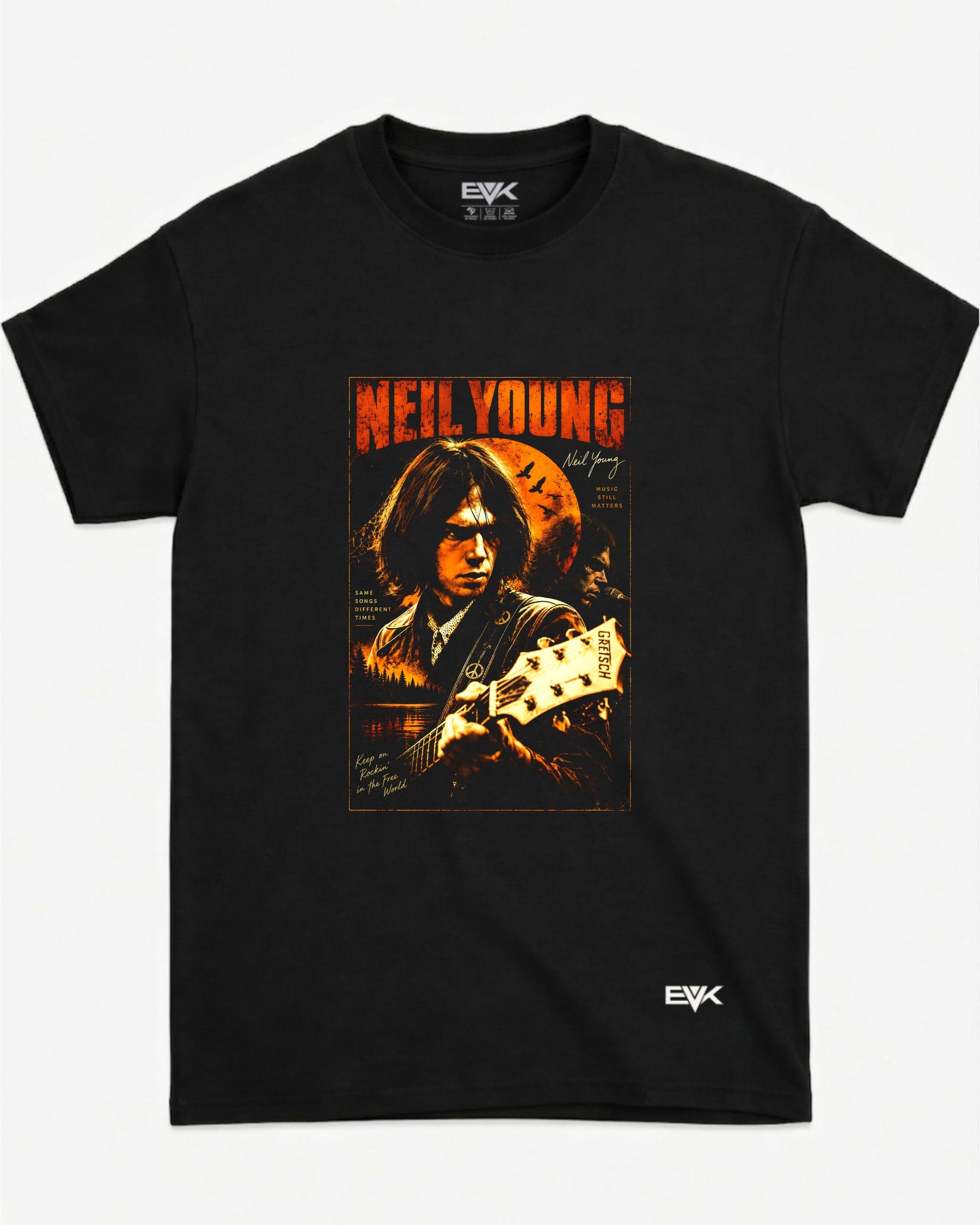 Camiseta Neil Young – Gretsch Vintage