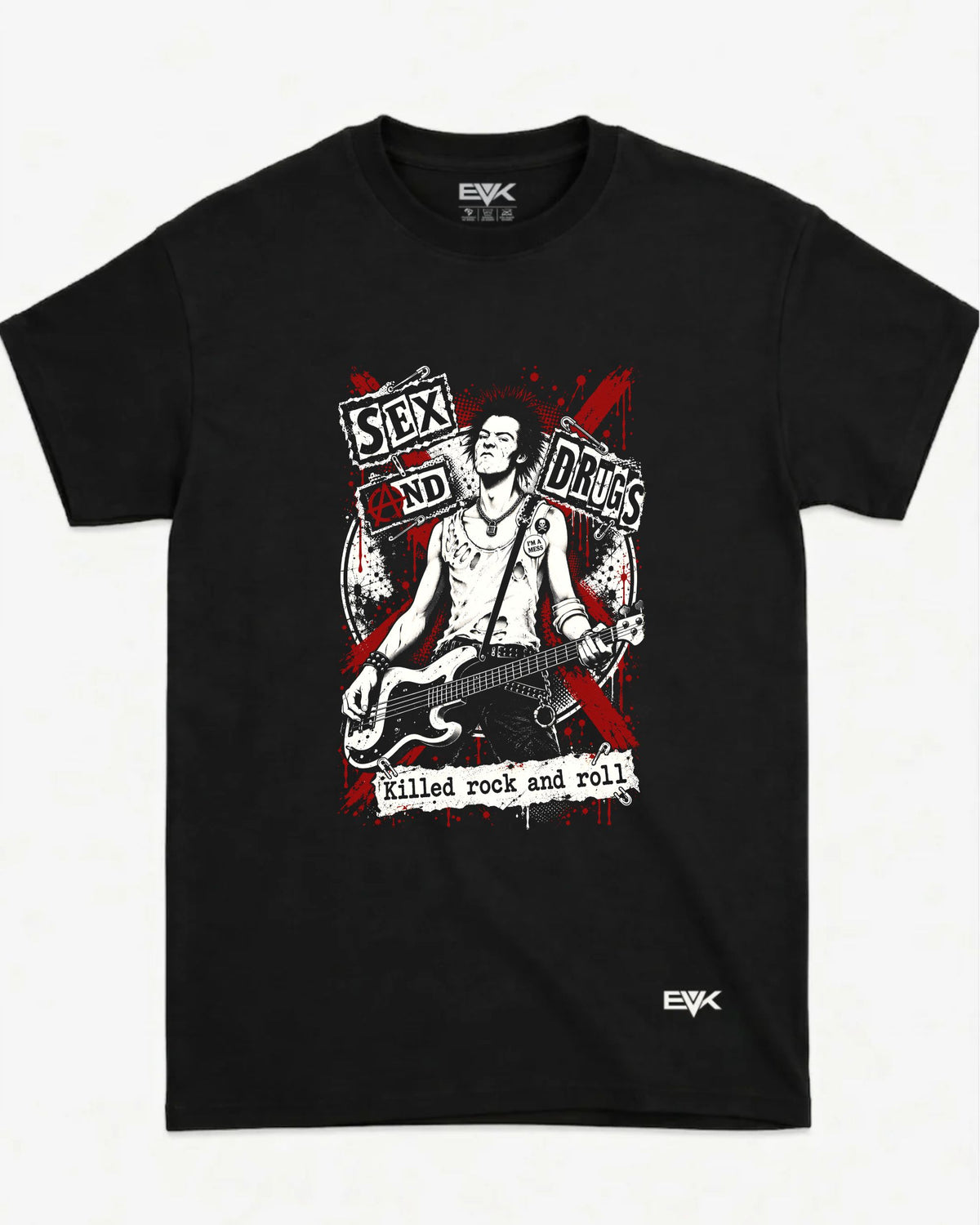 Camiseta Sex Pistols – Killed Rock and Roll