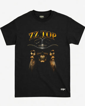 Camiseta ZZ Top – Bearded Skulls