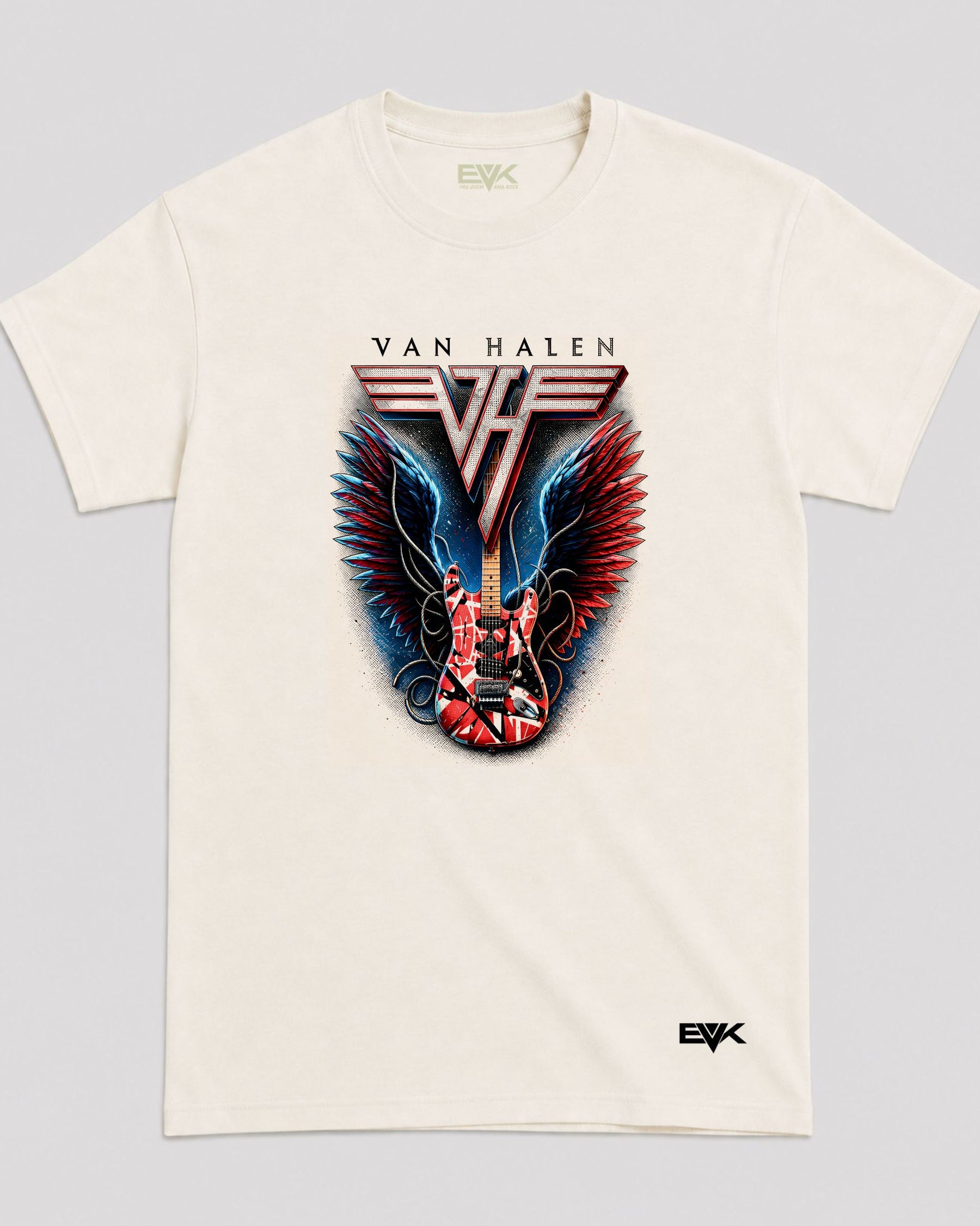 Camiseta Off-White Van Halen – Guitar Wings