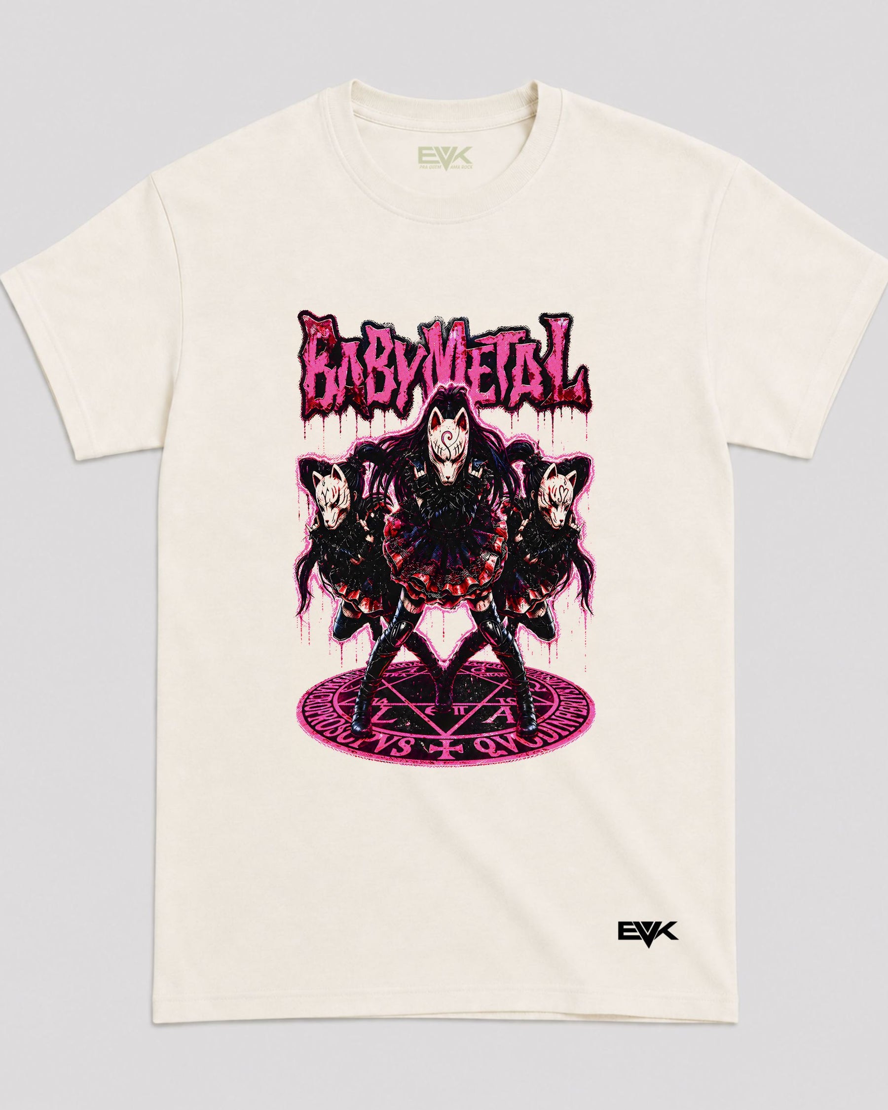 Camiseta Off-White BABYMETAL – Megitsune