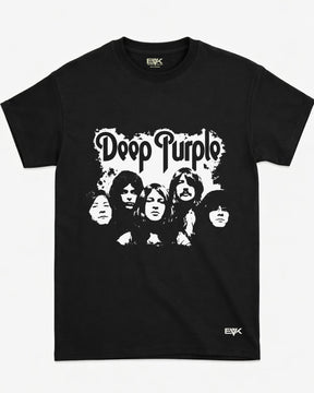 Camiseta Deep Purple – Black and White Band