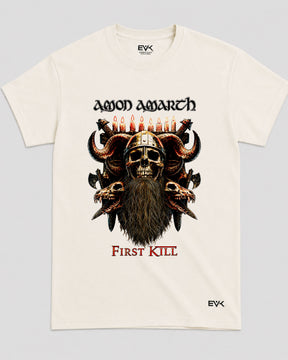 Camiseta Off-White Amon Amarth – First Kill