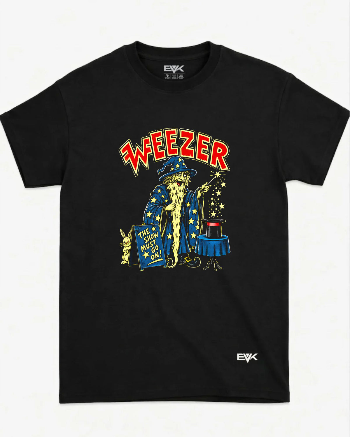 Camiseta Weezer – The Show Must Go On