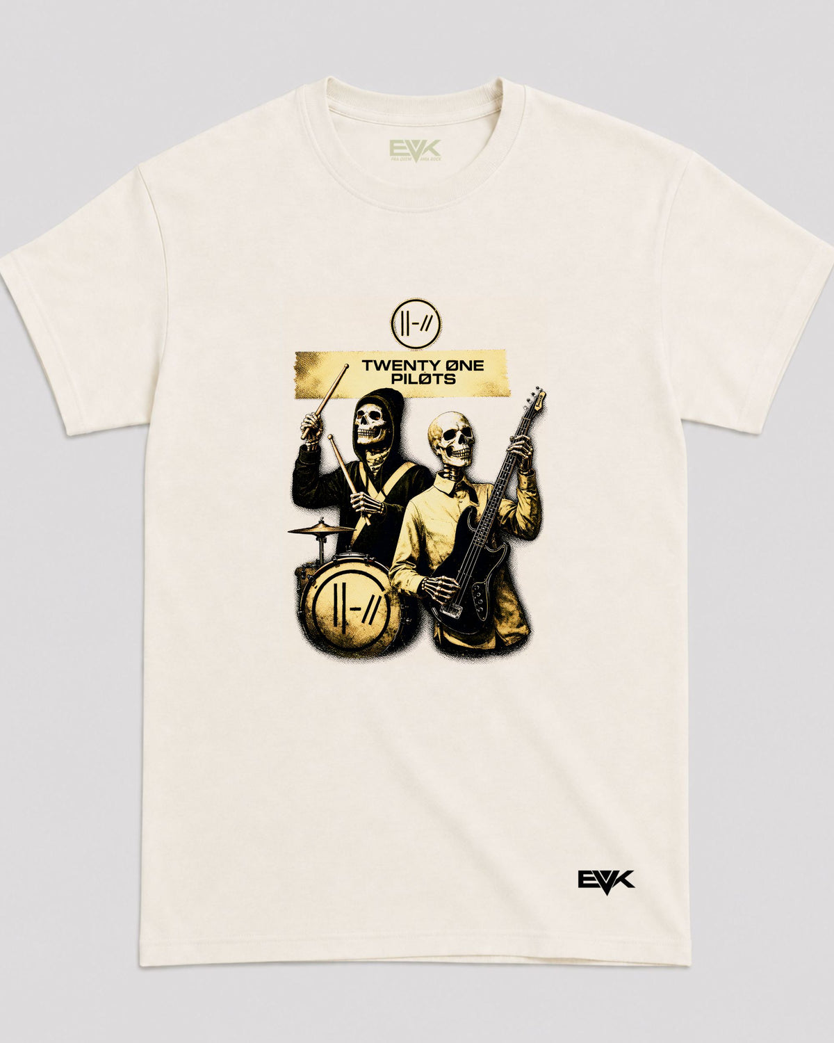 Camiseta Off-White Twenty One Pilots – Trench Skeleton