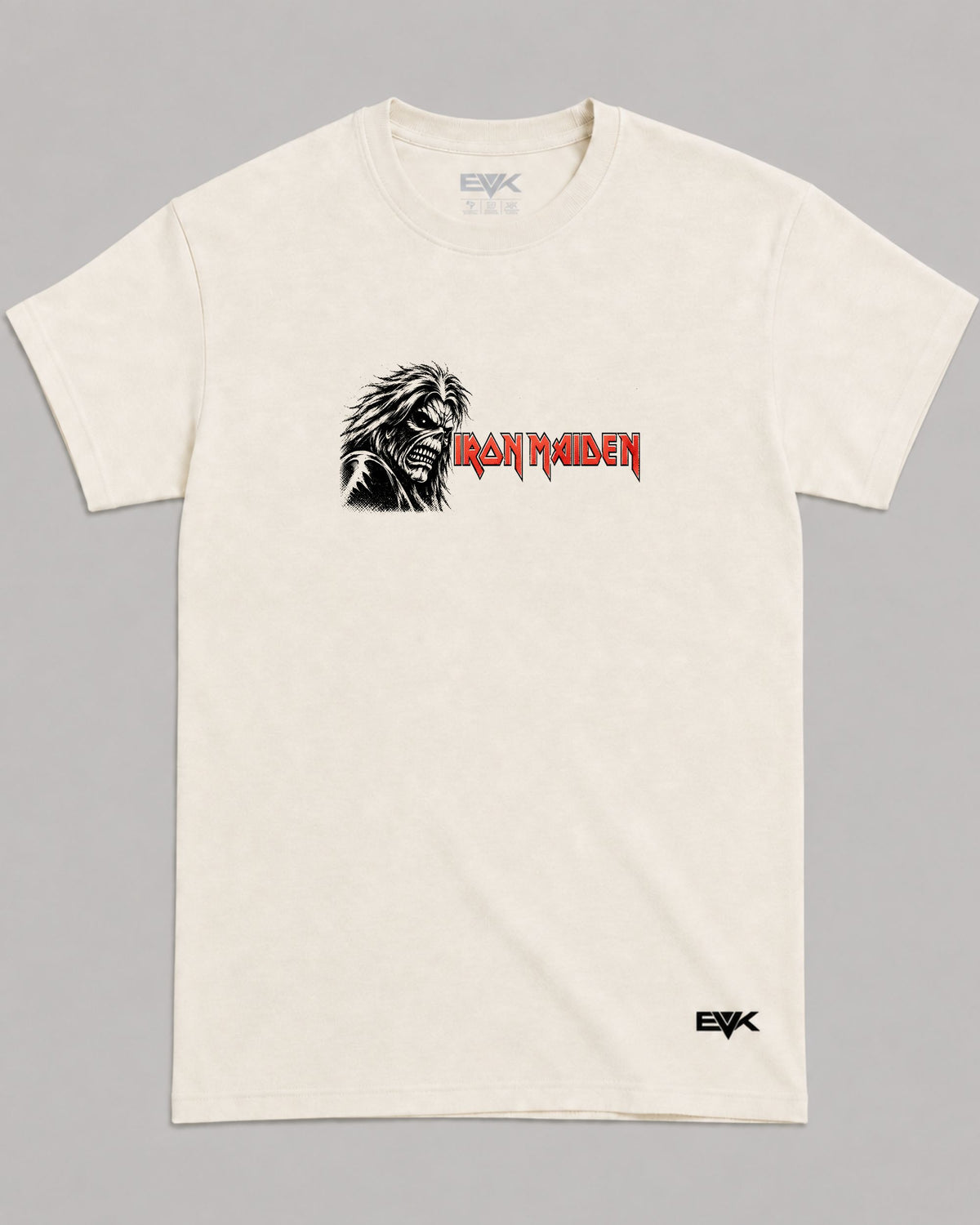Camiseta Off-White Iron Maiden – Minimal Logo