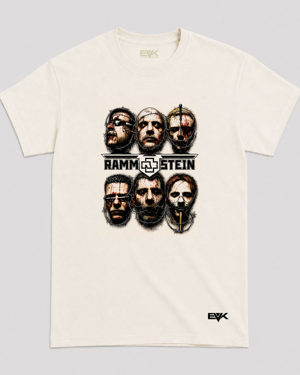 Camiseta Off-White Rammstein – Sehnsucht Portraits
