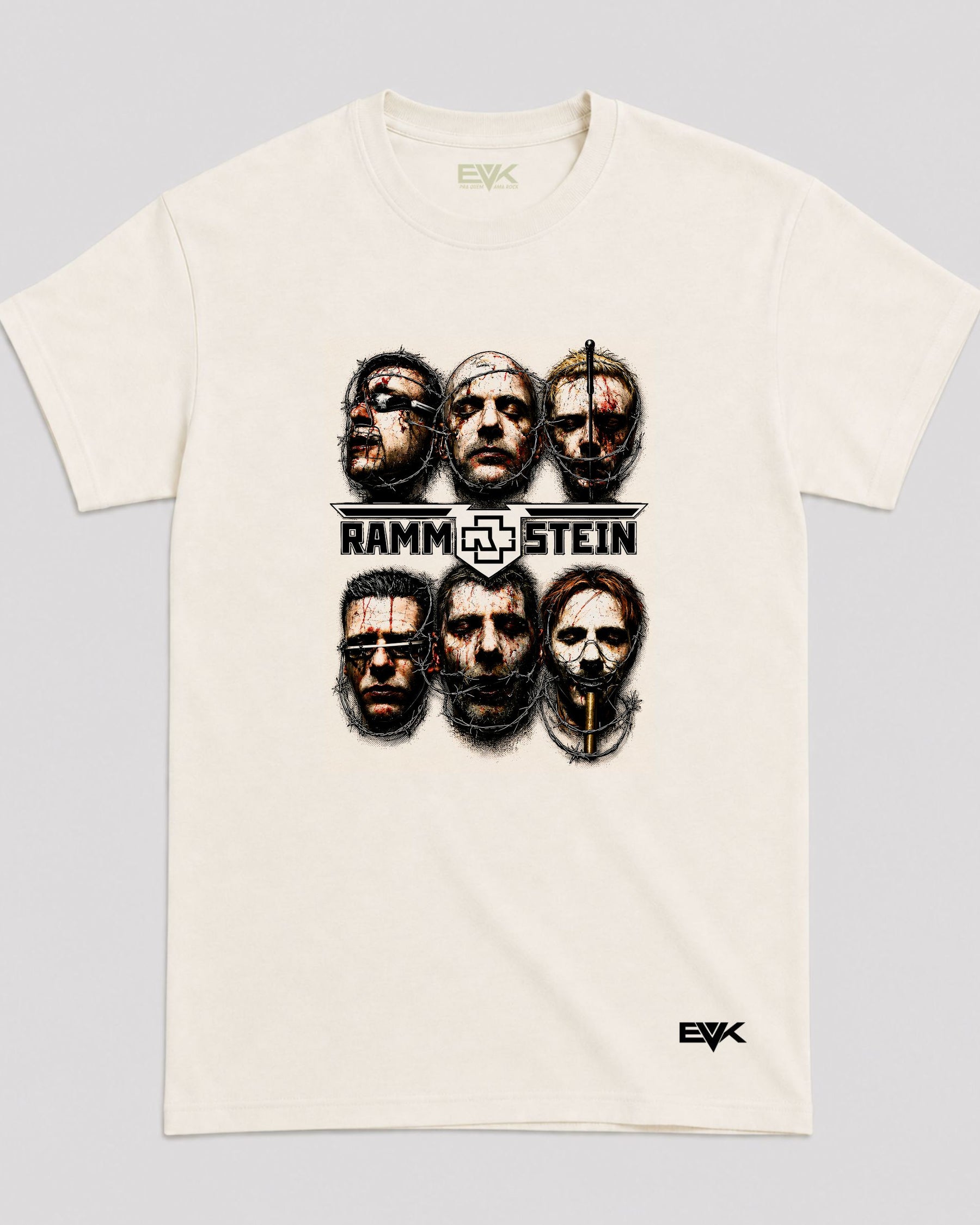 Camiseta Off-White Rammstein – Sehnsucht Portraits