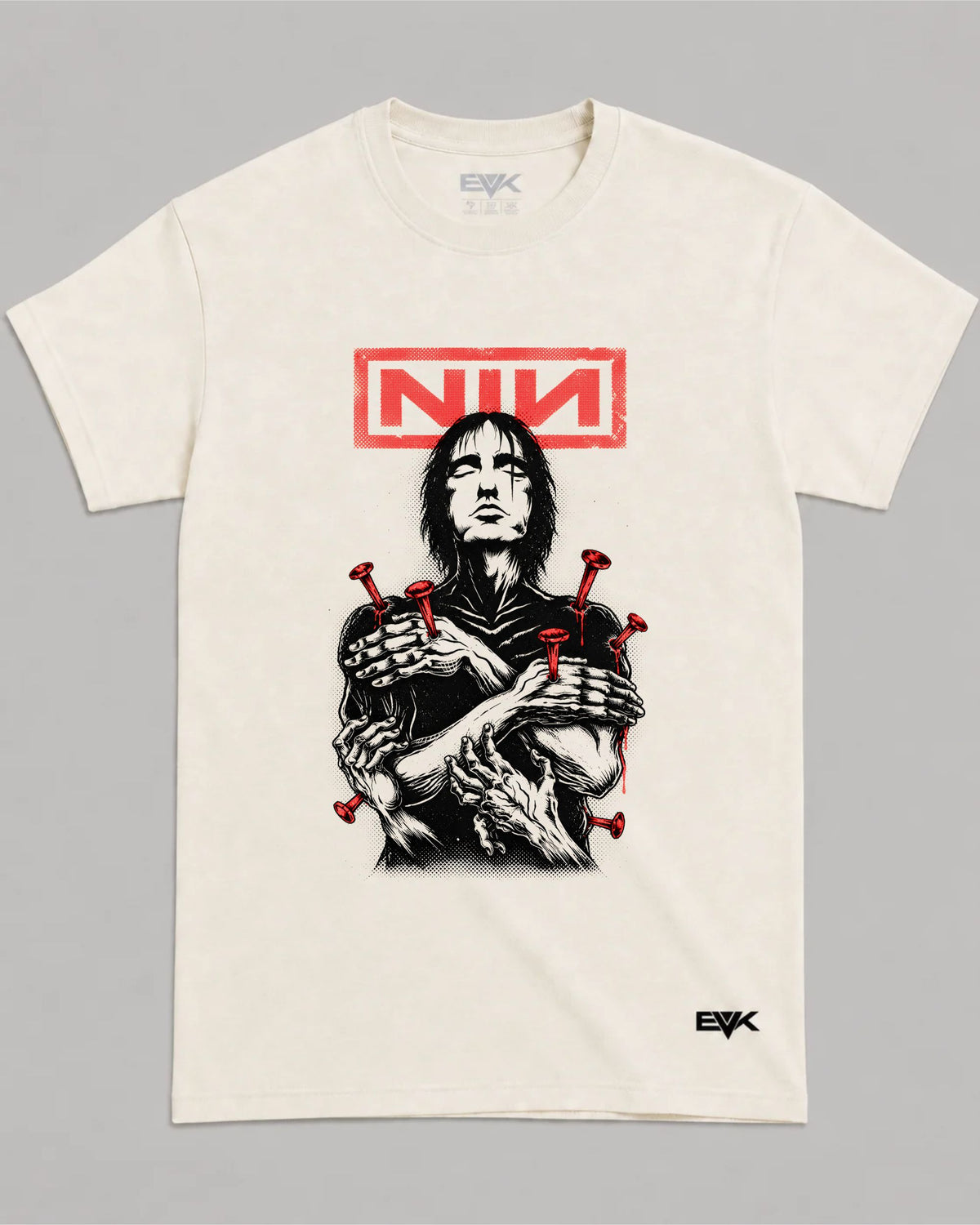 Camiseta Off-White Nine Inch Nails – Mr. Self Destruct