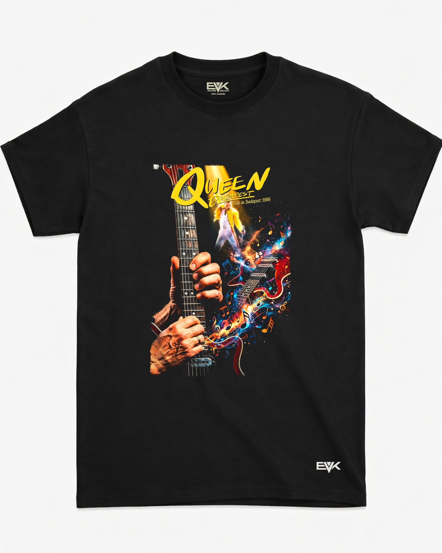 Camiseta Queen – Live in Budapest 1986