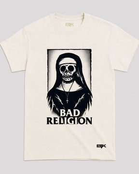 Camiseta Off-White Bad Religion – Skull Nun