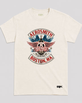 Camiseta Off-White Aerosmith – Boston Shield Pride
