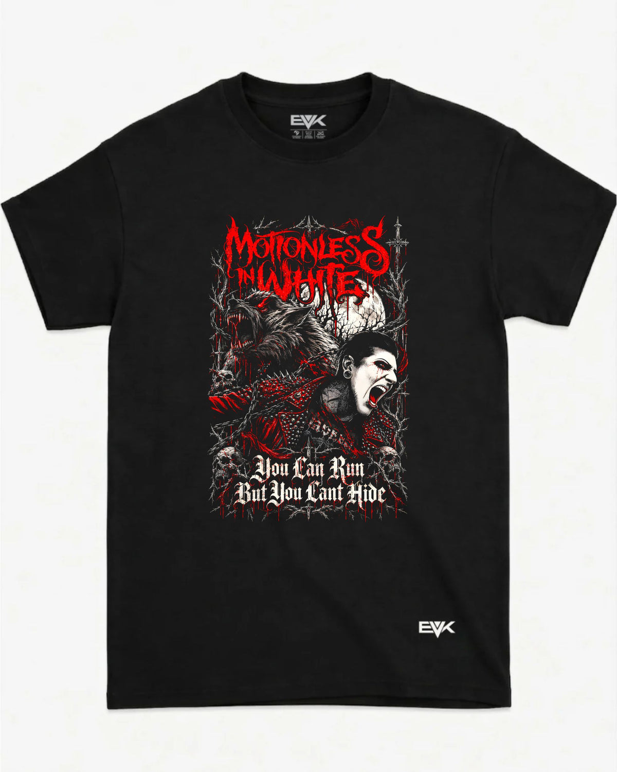 Camiseta Motionless in White – Werewolf
