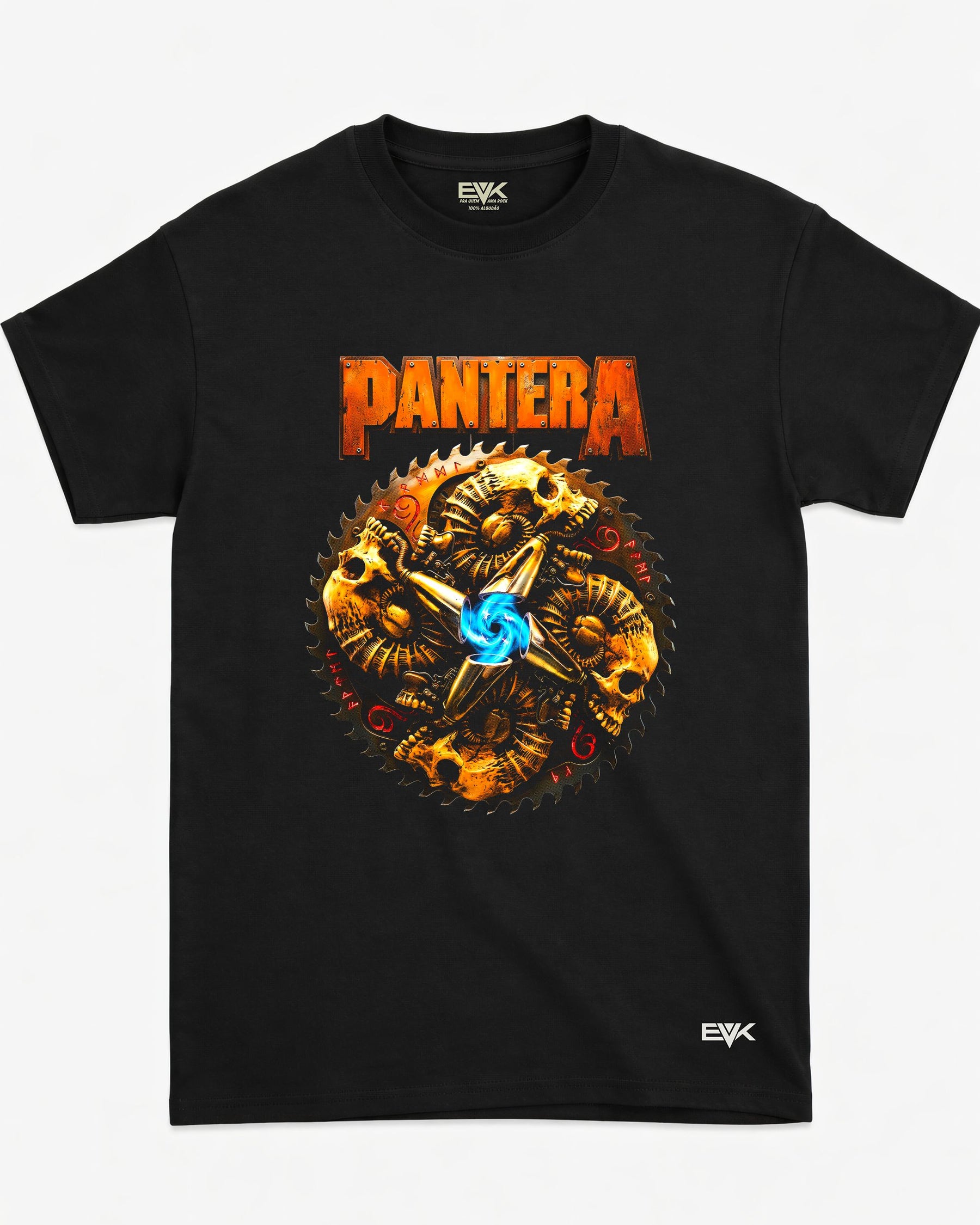 Camiseta Pantera – Circle Skulls & Saw