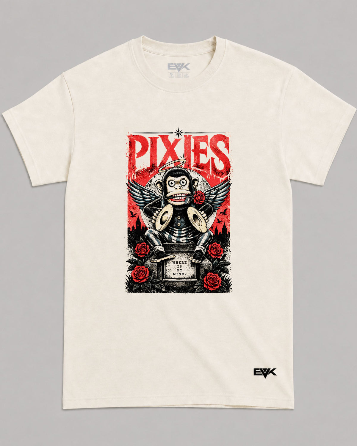 Camiseta Off-White Pixies – Where Is My Mind?