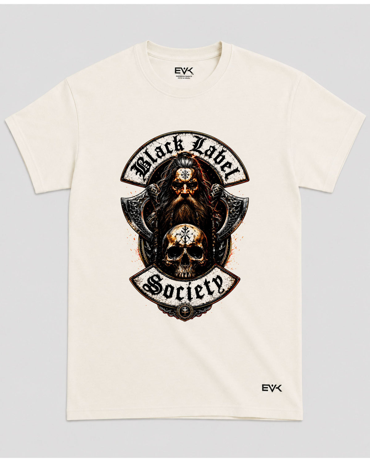 Camiseta Off-White Black Label Society – Viking