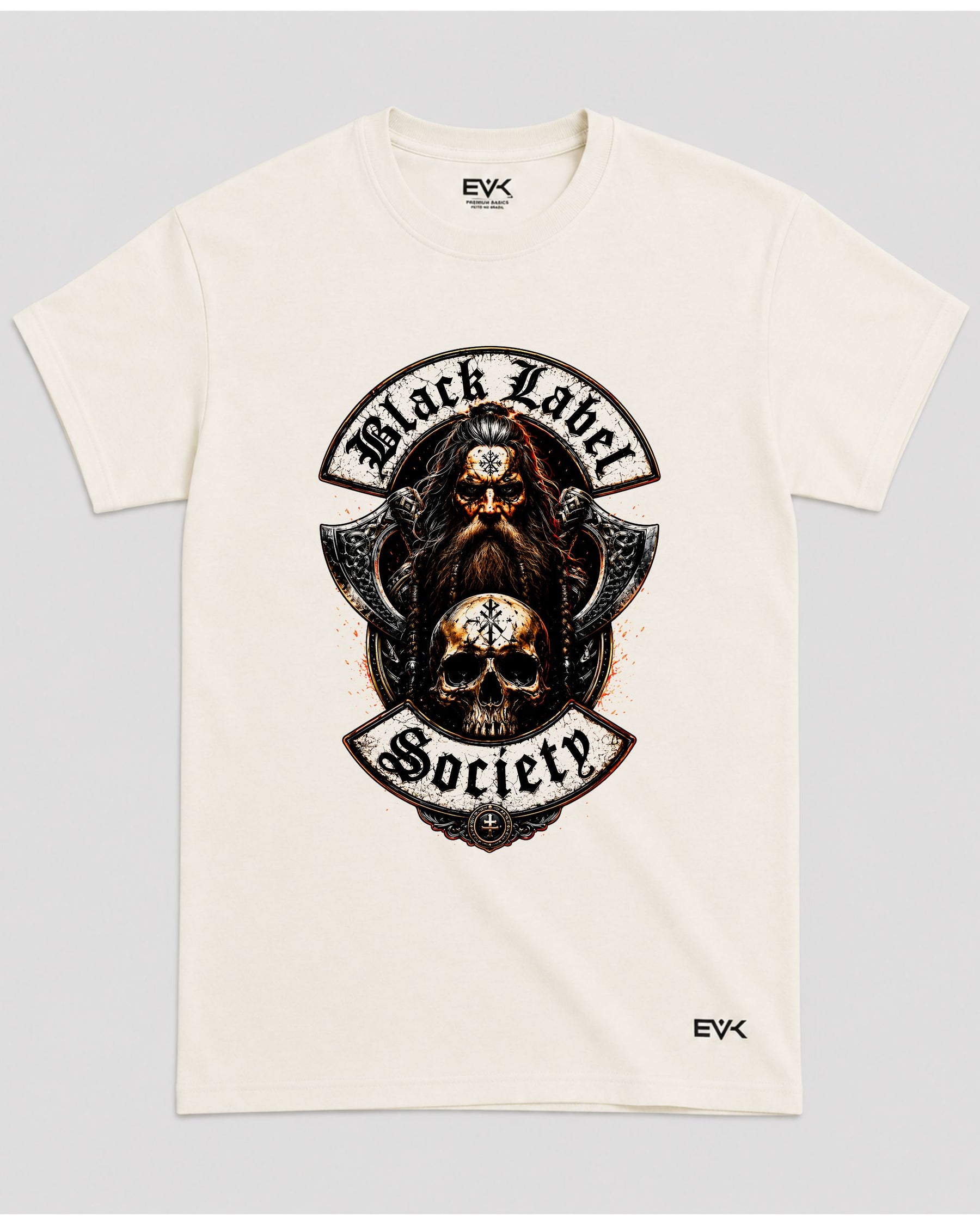 Camiseta Off-White Black Label Society – Viking