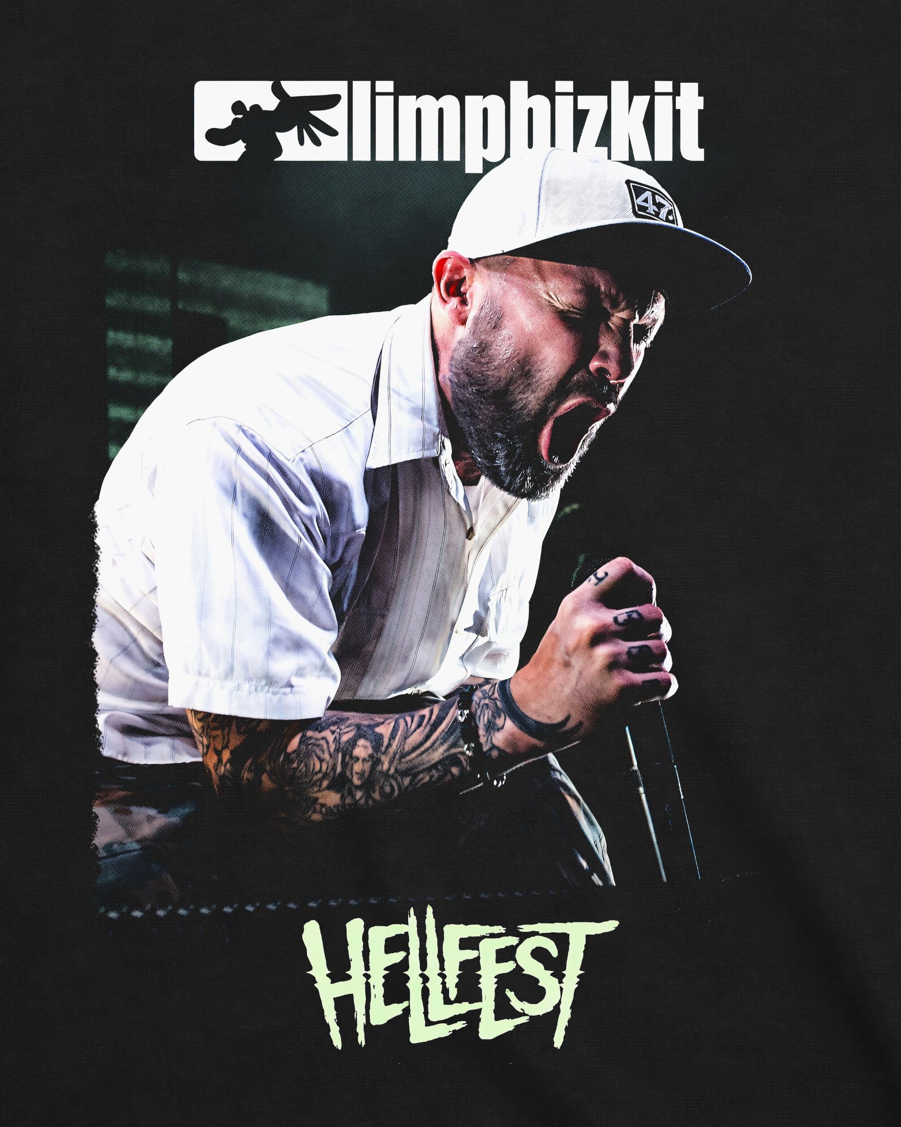 Camiseta Limp Bizkit – Hellfest Fred Durst