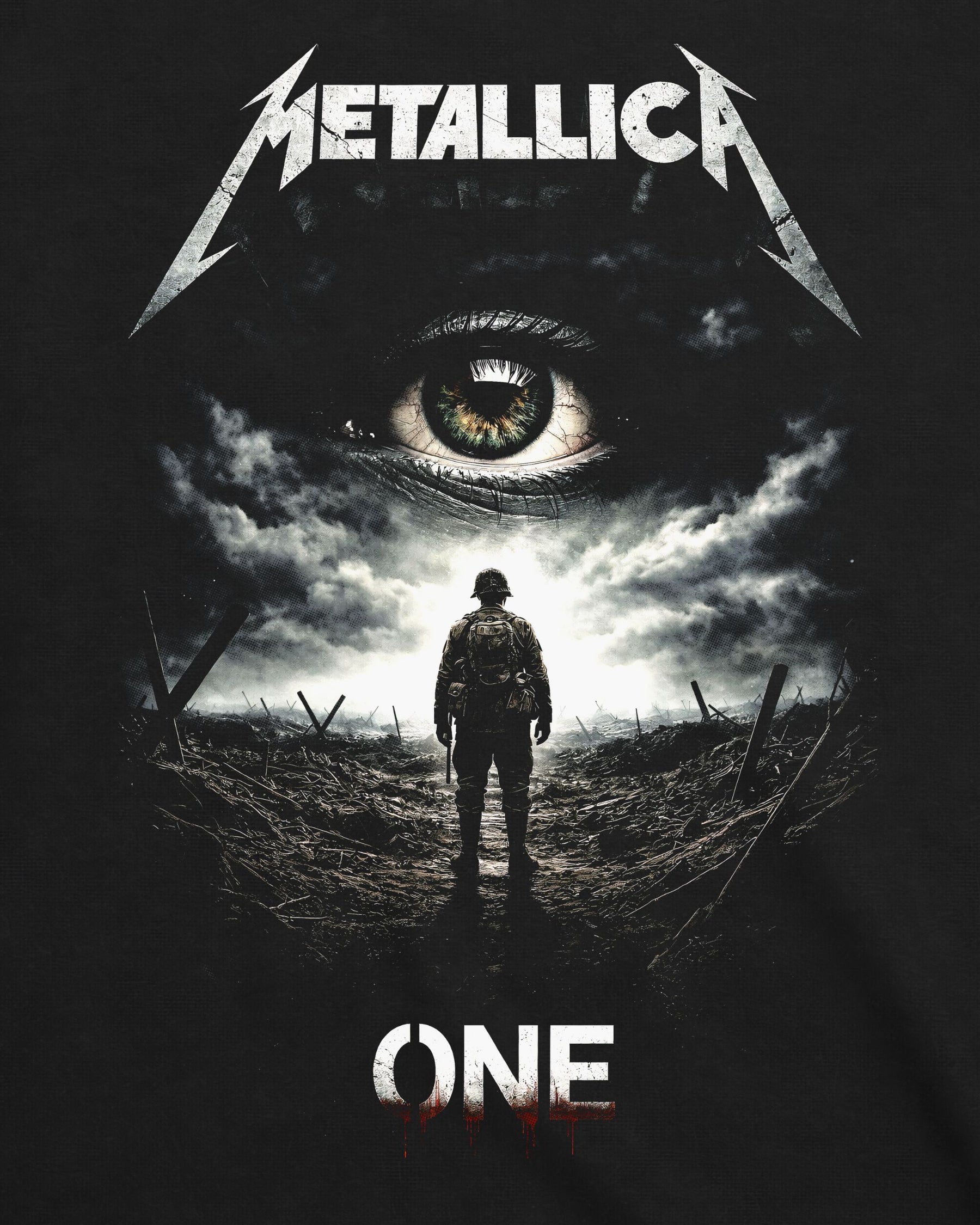 Camiseta Metallica – One